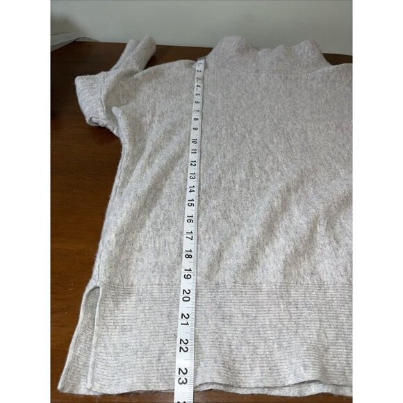 JOULES KNITWEAR Womens Size 10 Mock Cowl Neck Sweater Gray ECU Soft - Picture 10 of 11